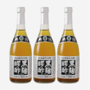 定期お届け 黒麹醪酢3本セット 無糖(3)
